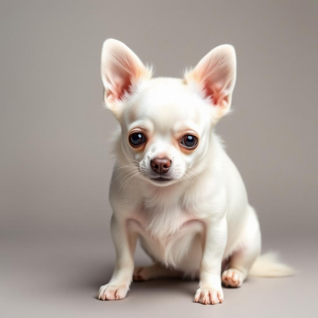 Chihuahua color Blanco